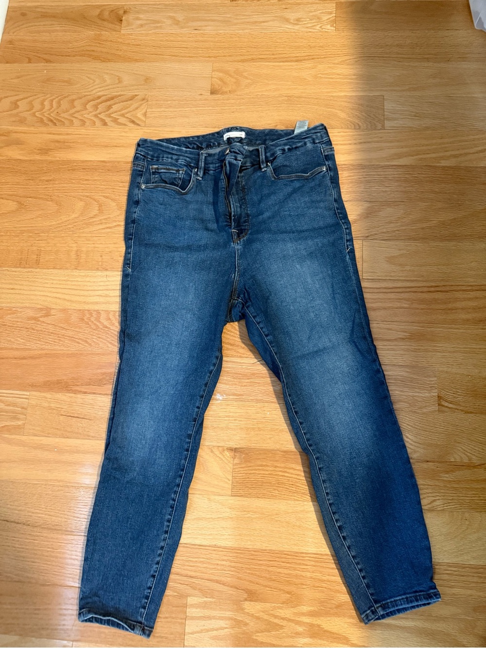 Good American Good legs 16 Dark Blue High-Rise Jeans